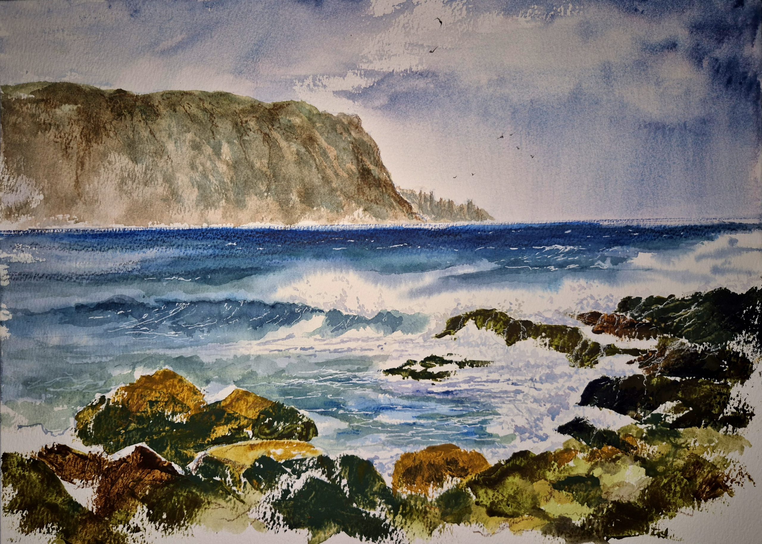 At Shippies looking towards Cape Raoul